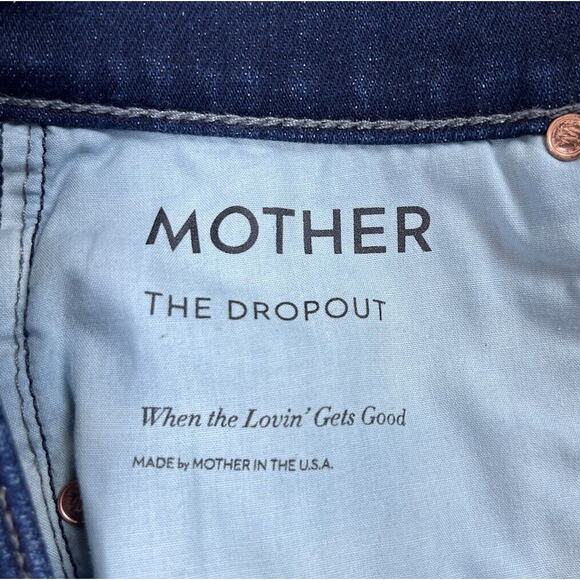 Mother The Dropout When the Lovin Gets Good Denim Skinny Jeans Size 24 - Picture 10 of 10